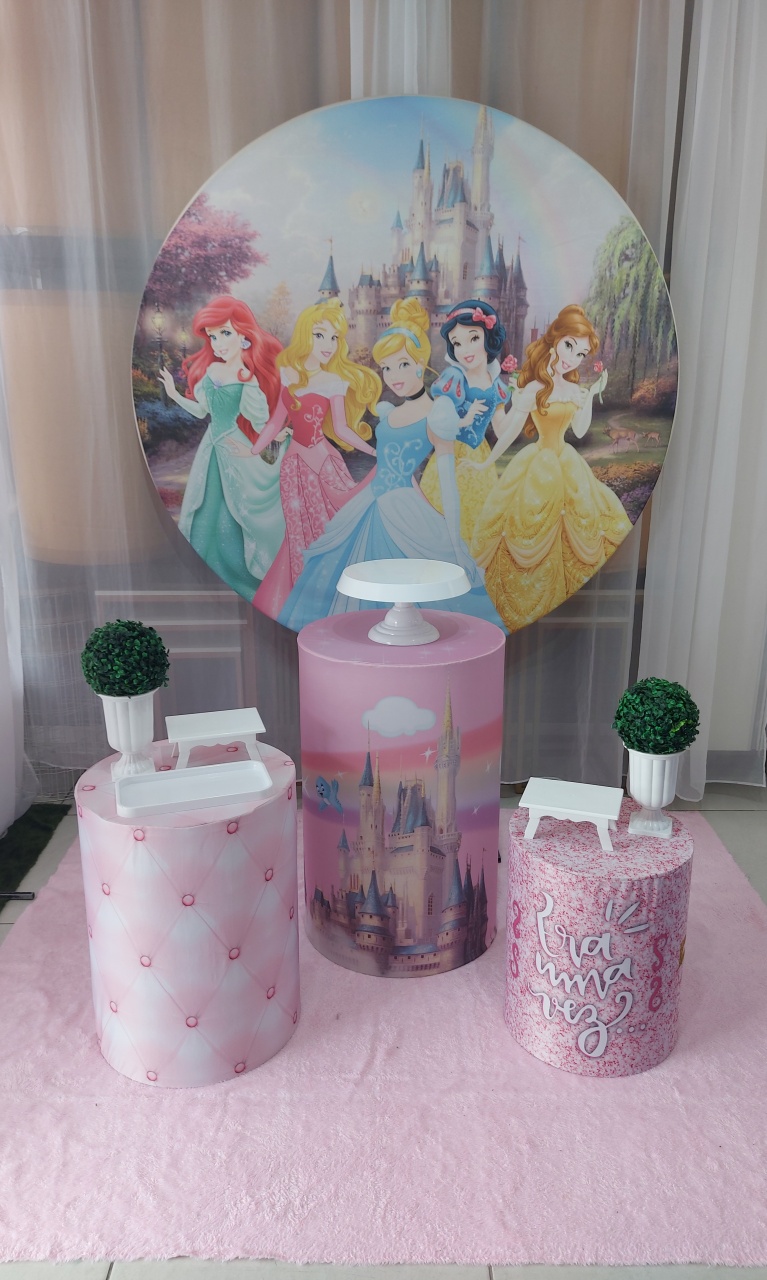 Kit Base Princesas - Magic Pegue e Monte / Day Larocca Locação de Vestido de Festa