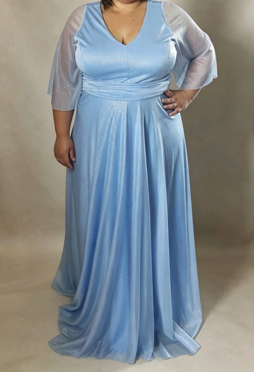 Plus Size 7 - Magic Pegue e Monte / Day Larocca Locação de Vestido de Festa