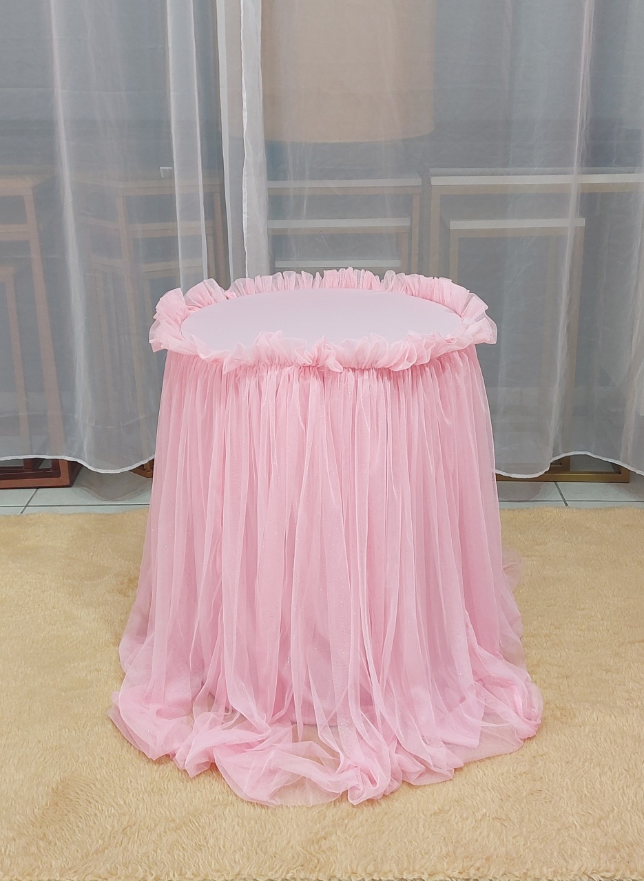Cilindro M + Saia Tule Rosa - Magic Pegue e Monte / Day Larocca Locação de Vestido de Festa