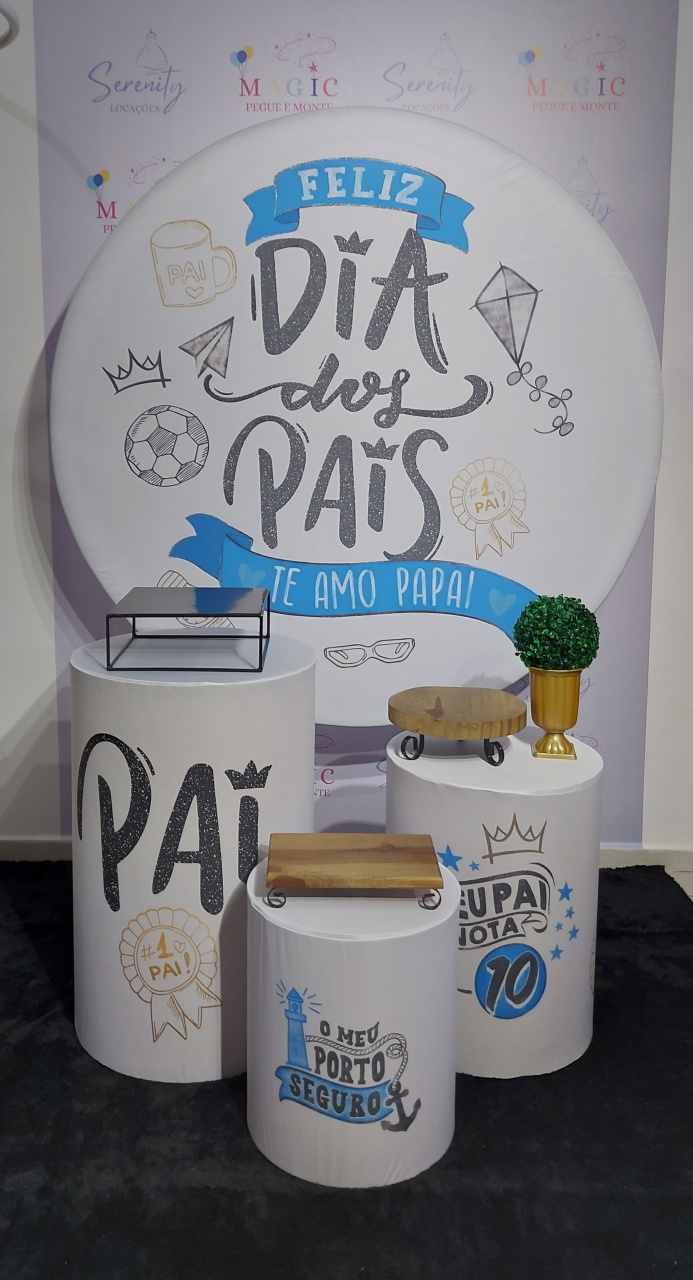 Kit Base Dia dos Pais - Magic Pegue e Monte / Day Larocca Locação de Vestido de Festa