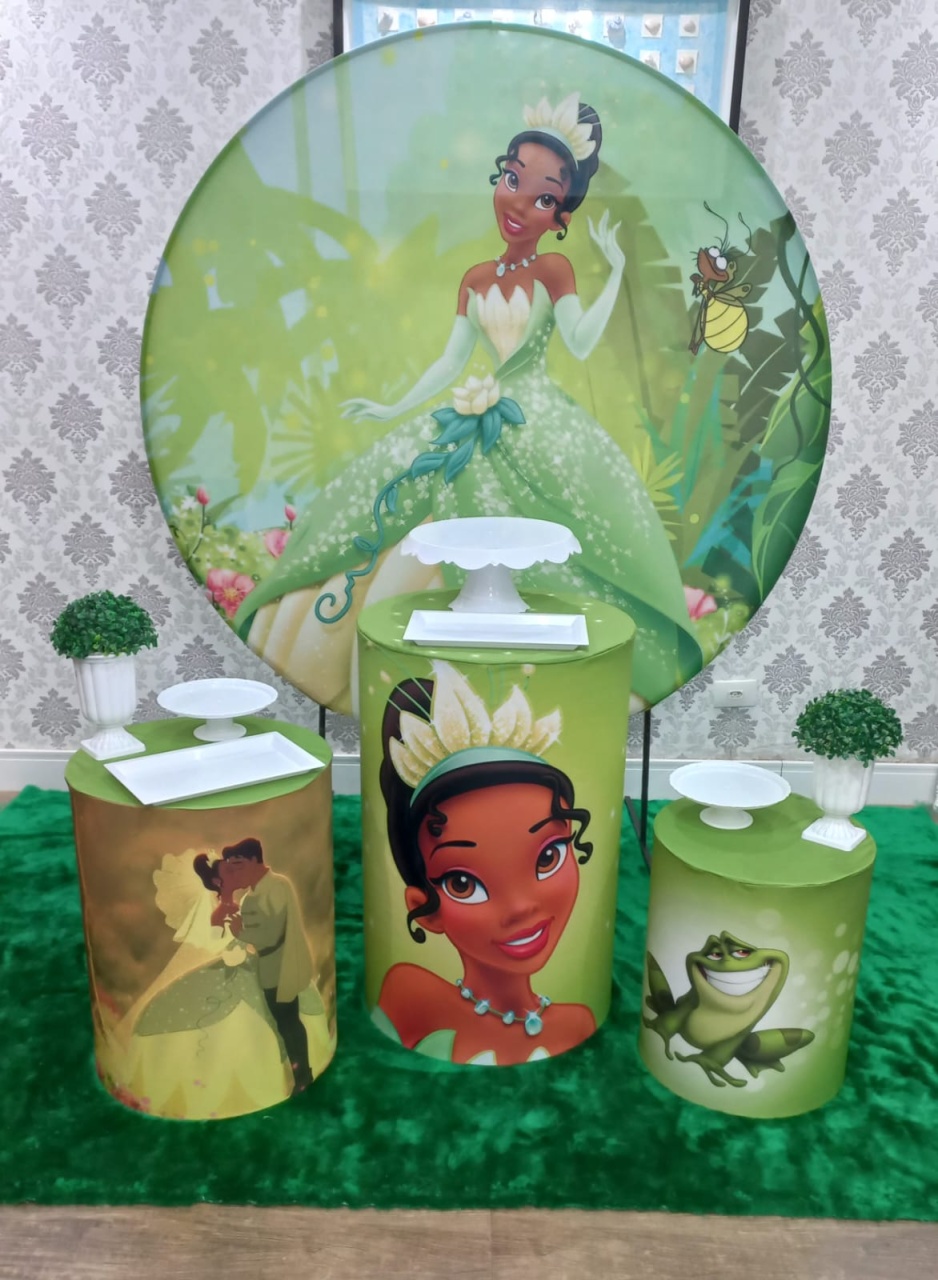 Kit Base A Princesa E O Sapo - Magic Pegue e Monte / Day Larocca Locação de Vestido de Festa