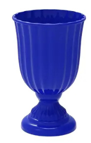 Vaso Azul Escuro - D'fest decor- pegue e monte 