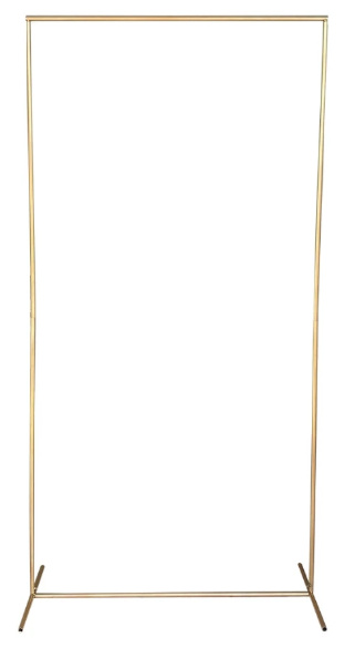 Arcos Retangular Dourado 2X1 - D'fest decor- pegue e monte 
