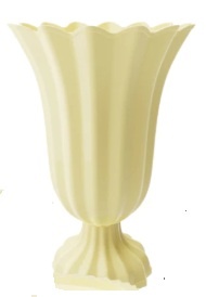 Vaso Amarelo Pastel - D'fest decor- pegue e monte 