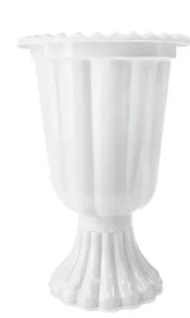 Vaso Branco - D'fest decor- pegue e monte 