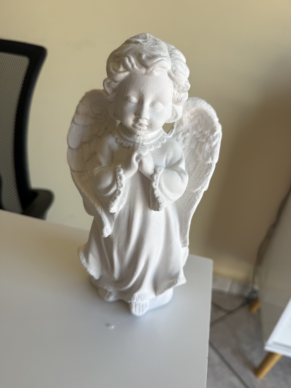 Anjinho de Gesso M - D'fest decor- pegue e monte 