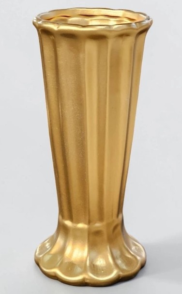 Vaso Realeza Dourado - D'fest decor- pegue e monte 