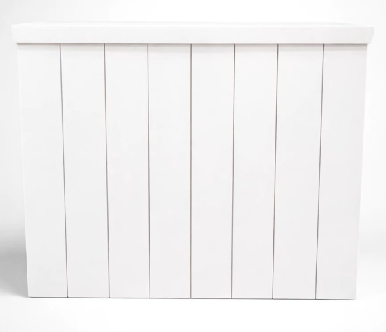 Mesa Com Friso Dobravel - 90X40X80Cm - D'fest decor- pegue e monte 
