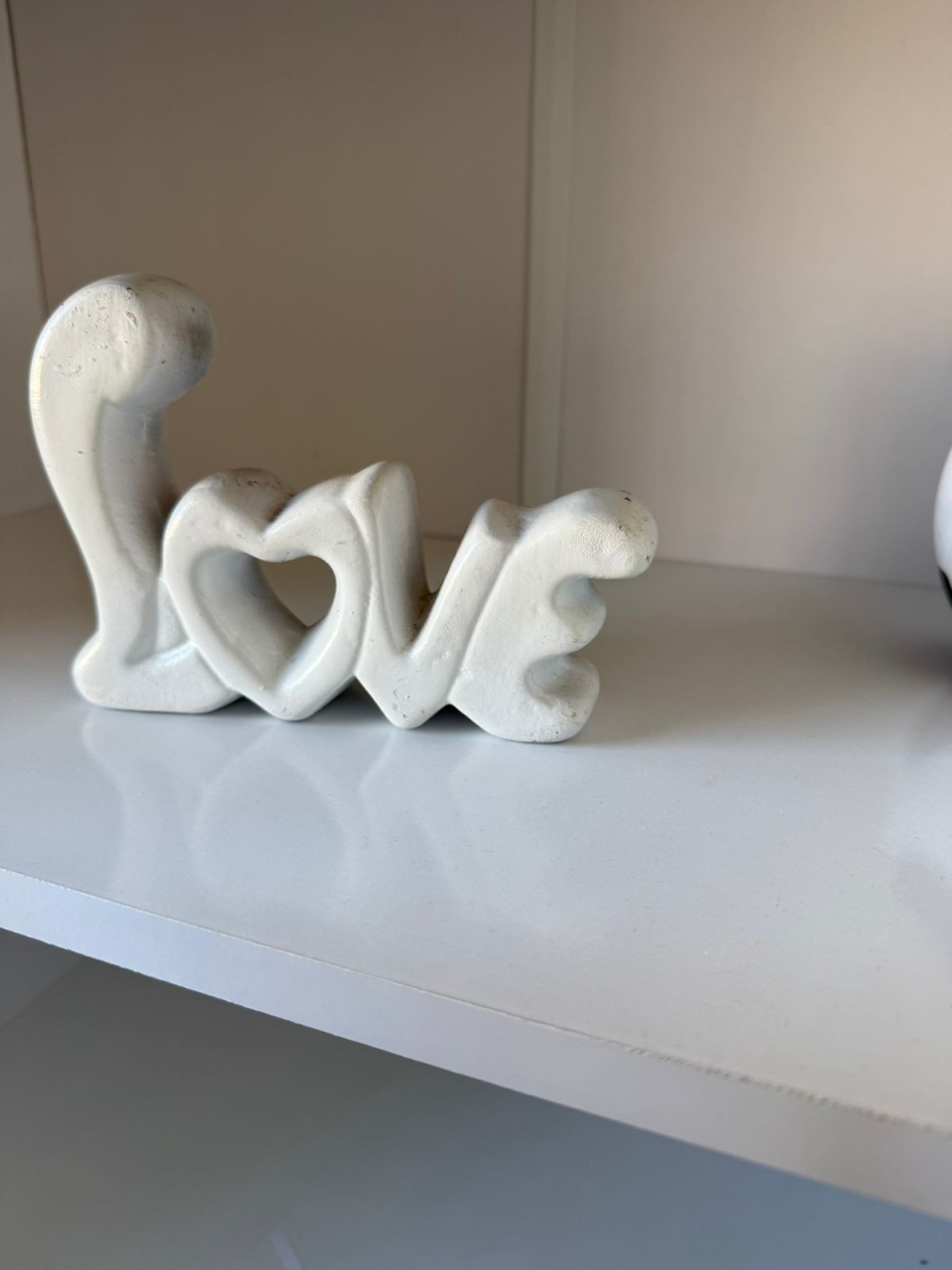 Love de Louça Branco - D'fest decor- pegue e monte 