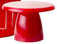 Bandeja Alta Vermelho P - D'fest decor- pegue e monte 