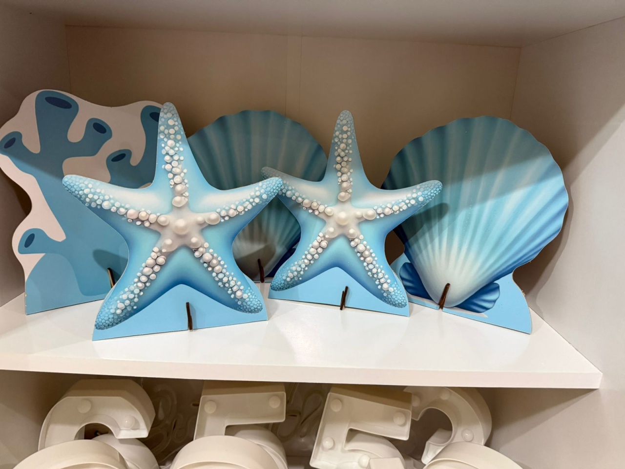 Conjunto de Decoração Estrela Mar - D'fest decor- pegue e monte 