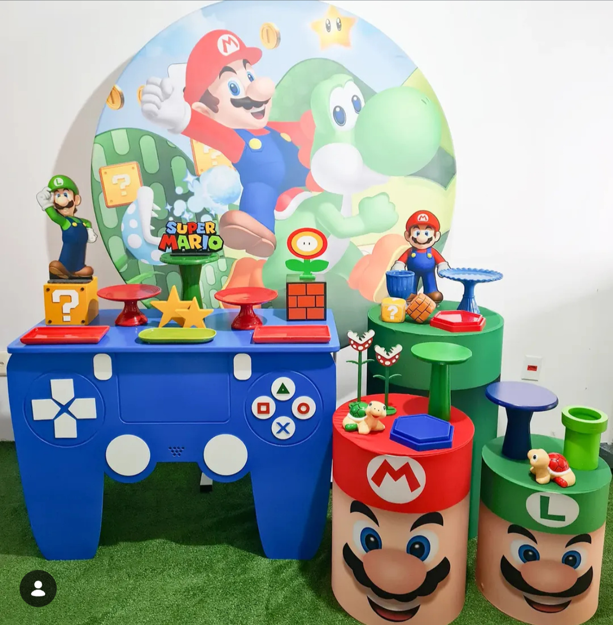 Kit Super Mario M - Lok Festas.BA