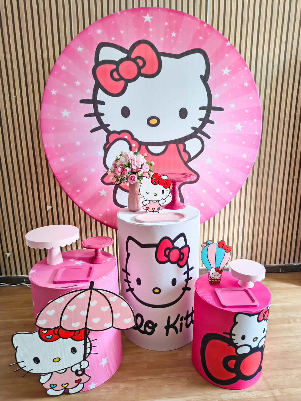 Kit Básico Hello Kitty - Lok Festas.BA
