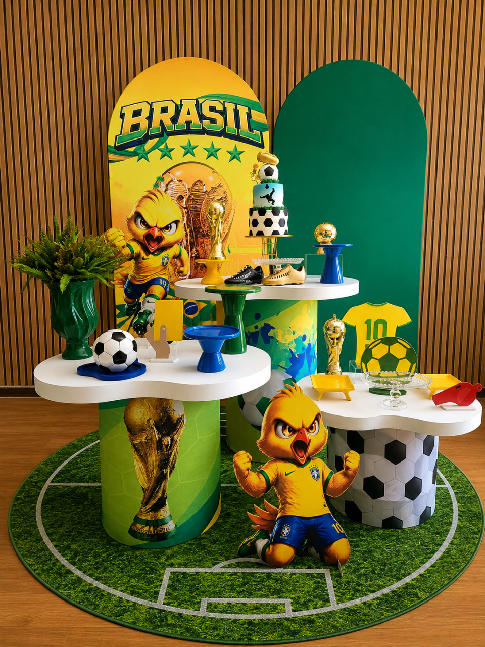Kit Médio Orgânico Brasil 2 - Lok Festas.BA