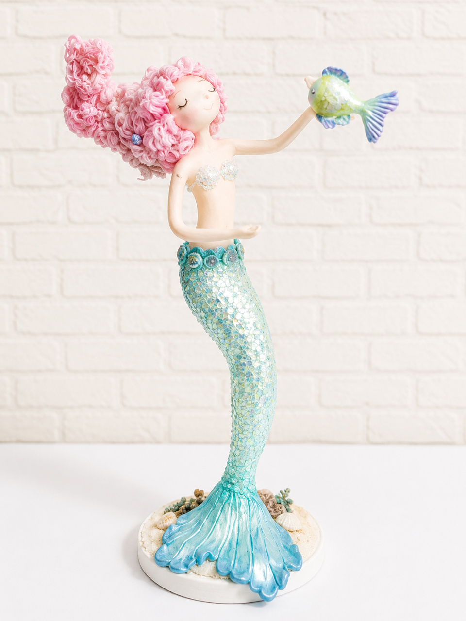 Sereia Com Peixe - Lok Festas.BA