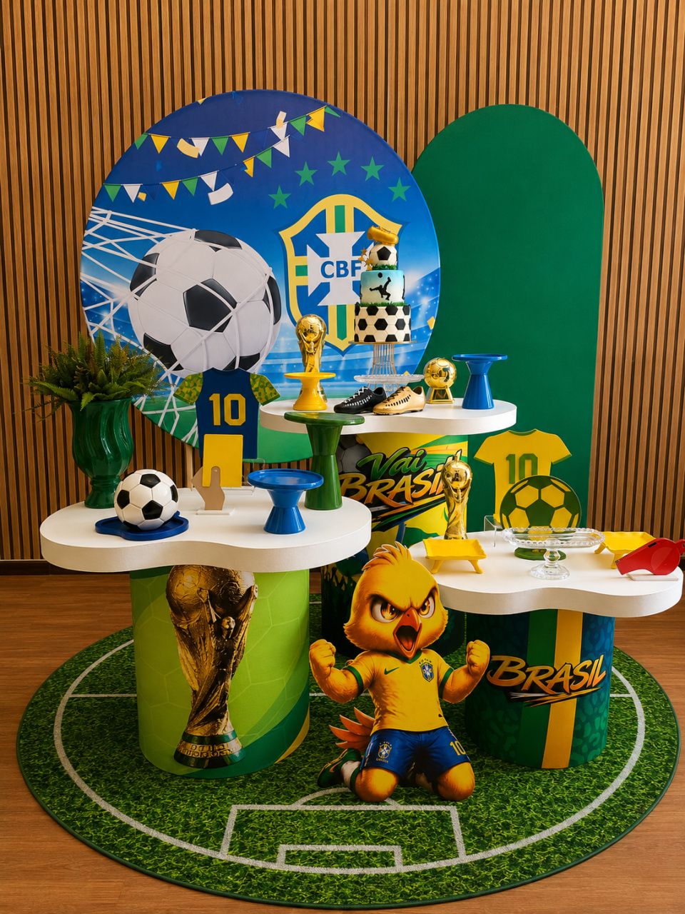 Kit Médio Orgânico Brasil 1 - Lok Festas.BA