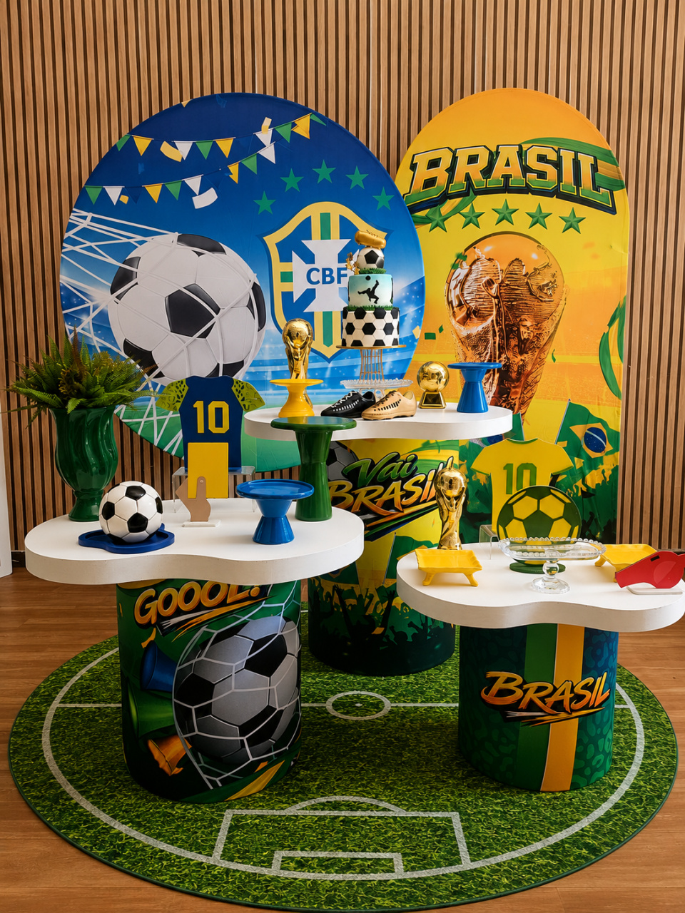 Kit Médio Orgânico Brasil 3 - Lok Festas.BA