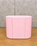 Cômoda Oval 3 Em 1 Rosa - imagem 2