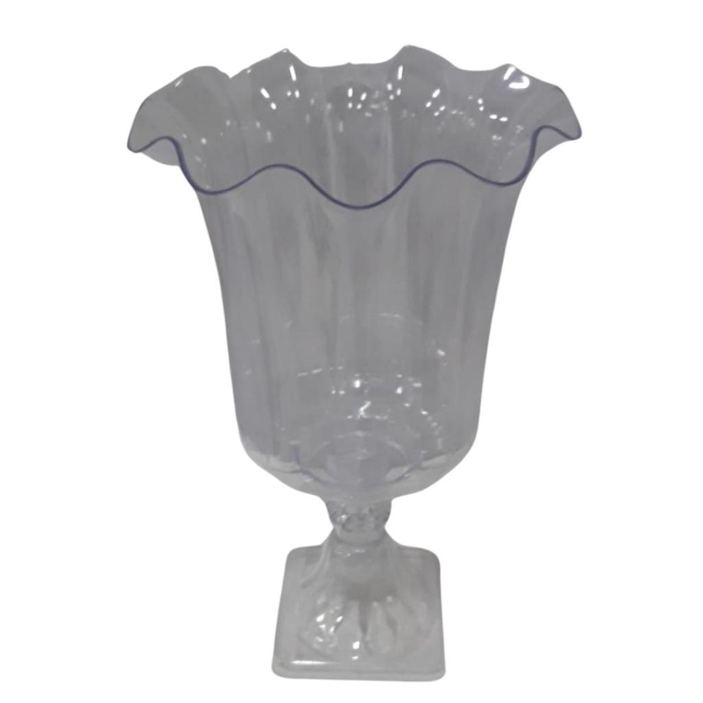 Vaso Transparente G - Rocha Decorações