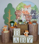 Bosque Cha de Bebe Menino Kit Master Com Adicional Cubos - imagem 2