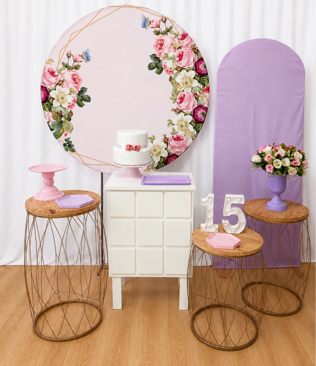 FLORAL LILÁS COM KIT MASTER K-2728