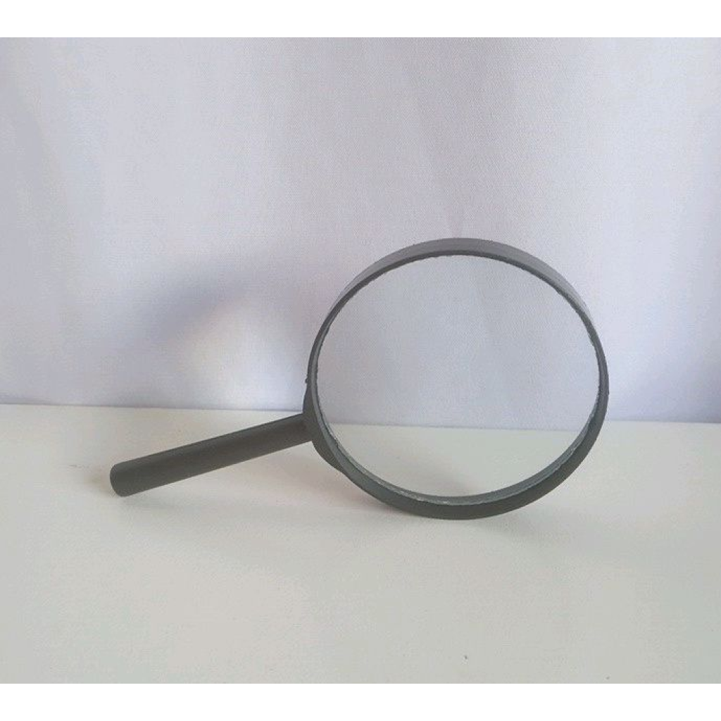 Lupa 25Cm - Preto - Rocha Decorações