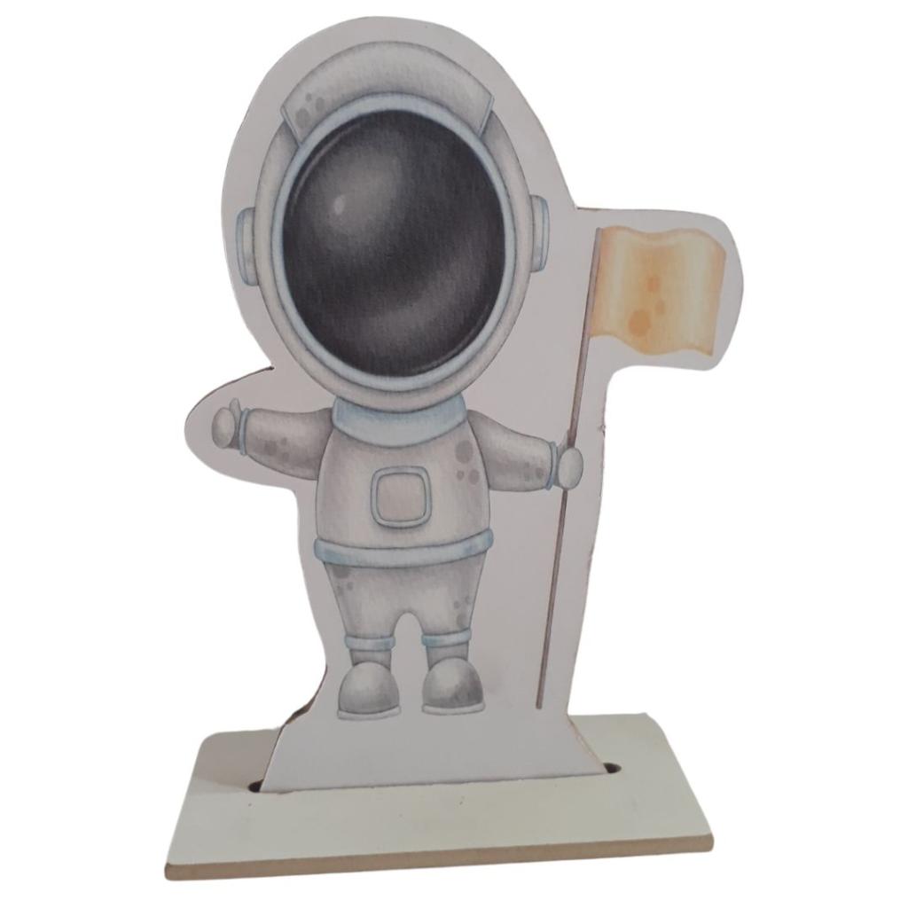 Astrounauta, Lua, Nave Display Mdf - Rocha Decorações