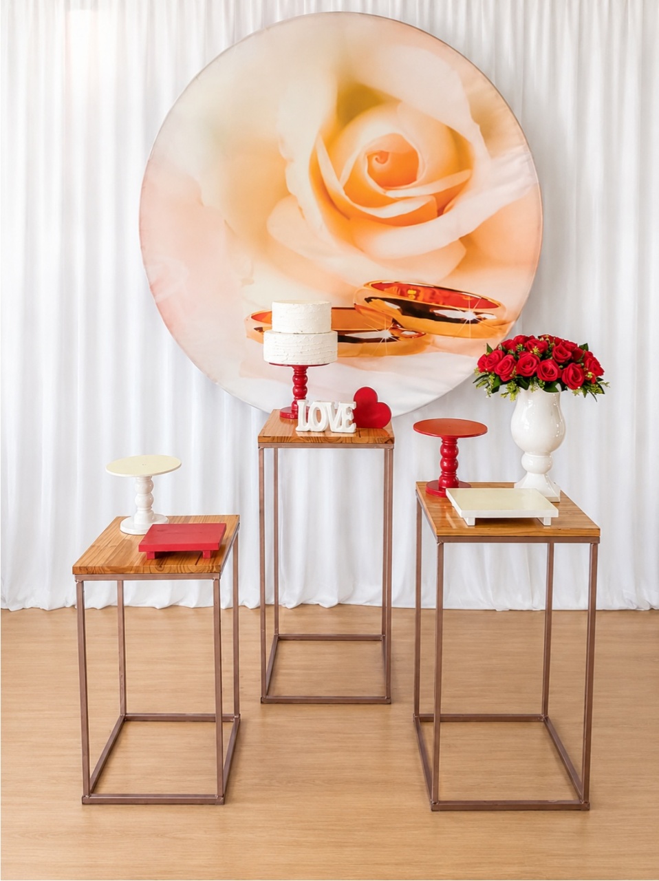 Noivado Kit Premium 1087 - Rocha Decorações Pegue e Monte Itatiba