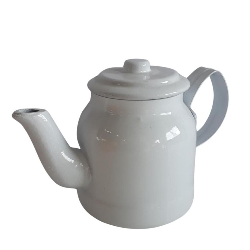 Bule Aluminio Branco P 0,10Cm - Rocha Decorações