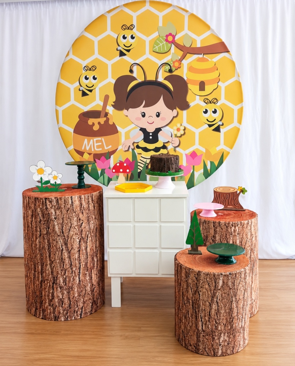 Abelhinha Kit Plus K-1287 - Rocha Decorações Pegue e Monte Itatiba