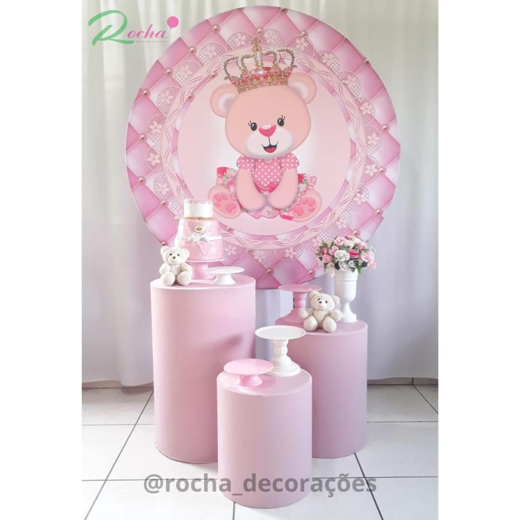 Ursa Princesa Kit Essencial - Rocha Decorações