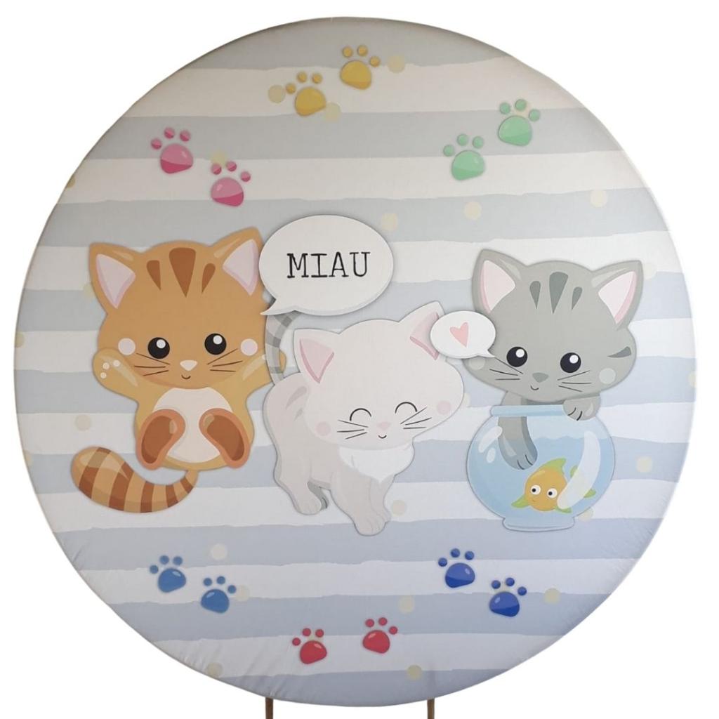 Capa Para Painel Gatos 1,50M - Rocha Decorações