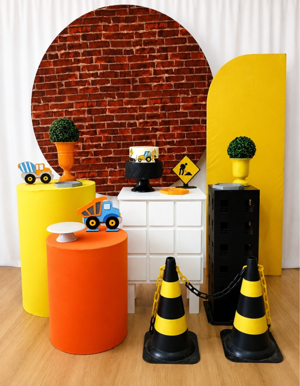 Construção Civil K-5735 - Rocha Decorações Pegue e Monte Itatiba
