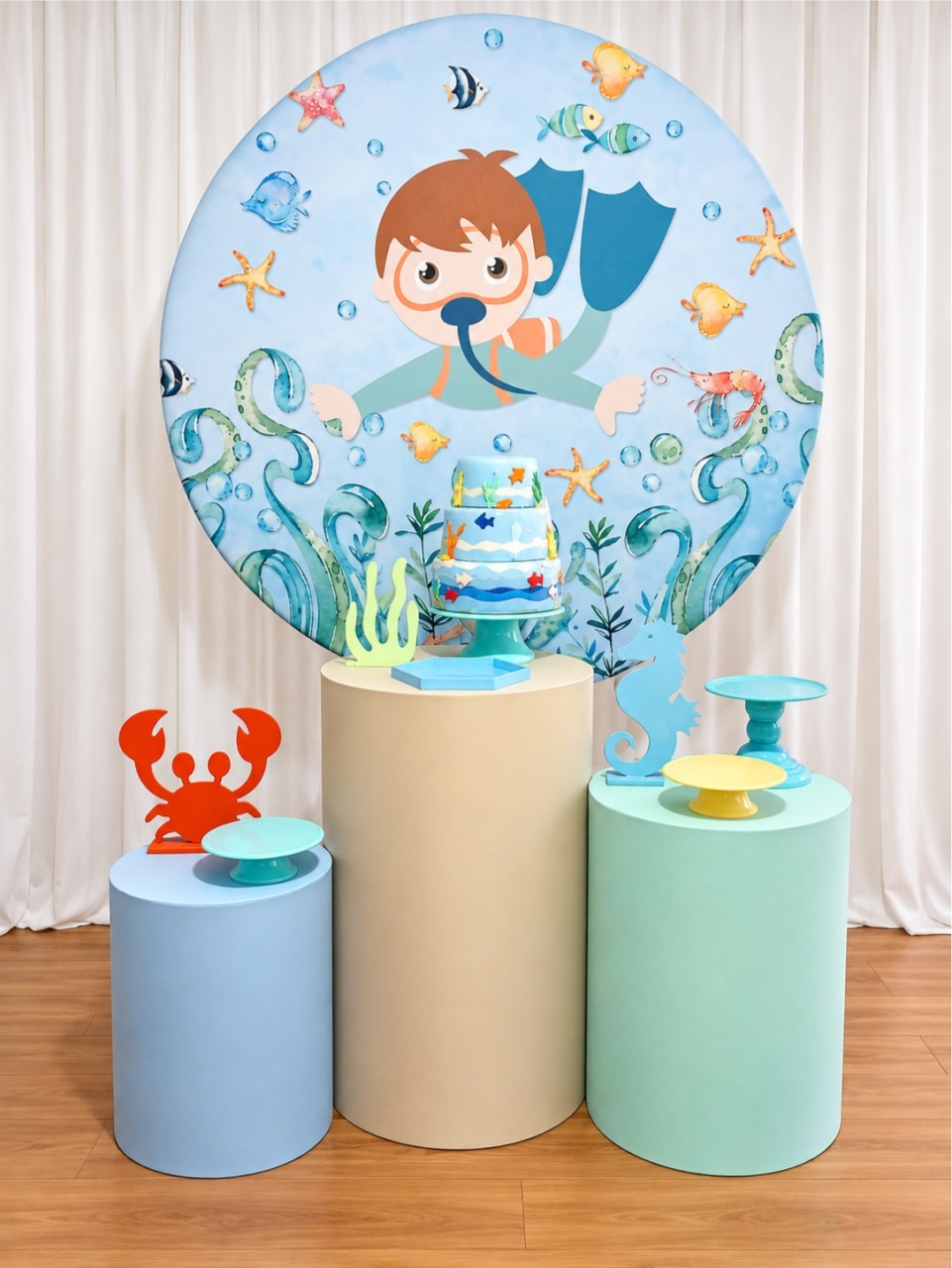 FUNDO DO MAR MENINO KIT ESSENCIAL K-6610