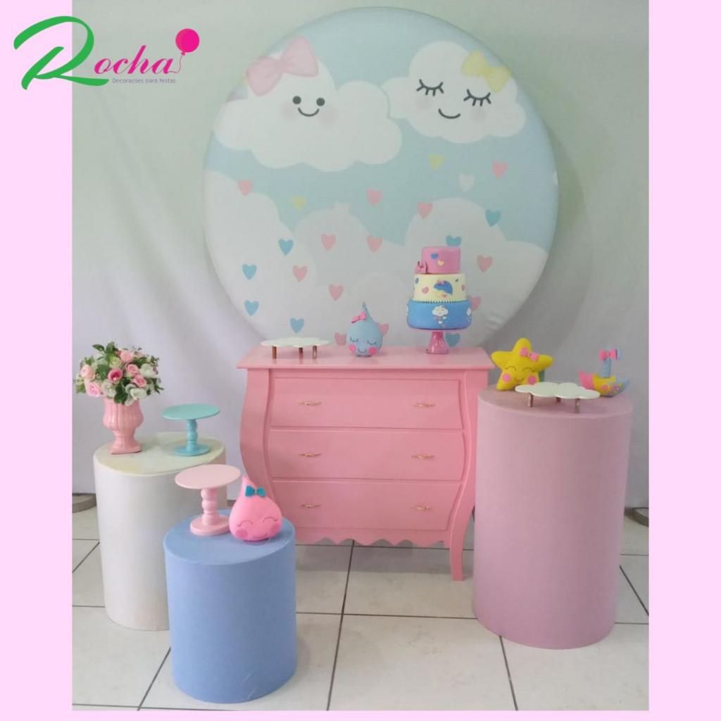 Chuva de Amor E Bençãos Kit Plus - Rocha Decorações