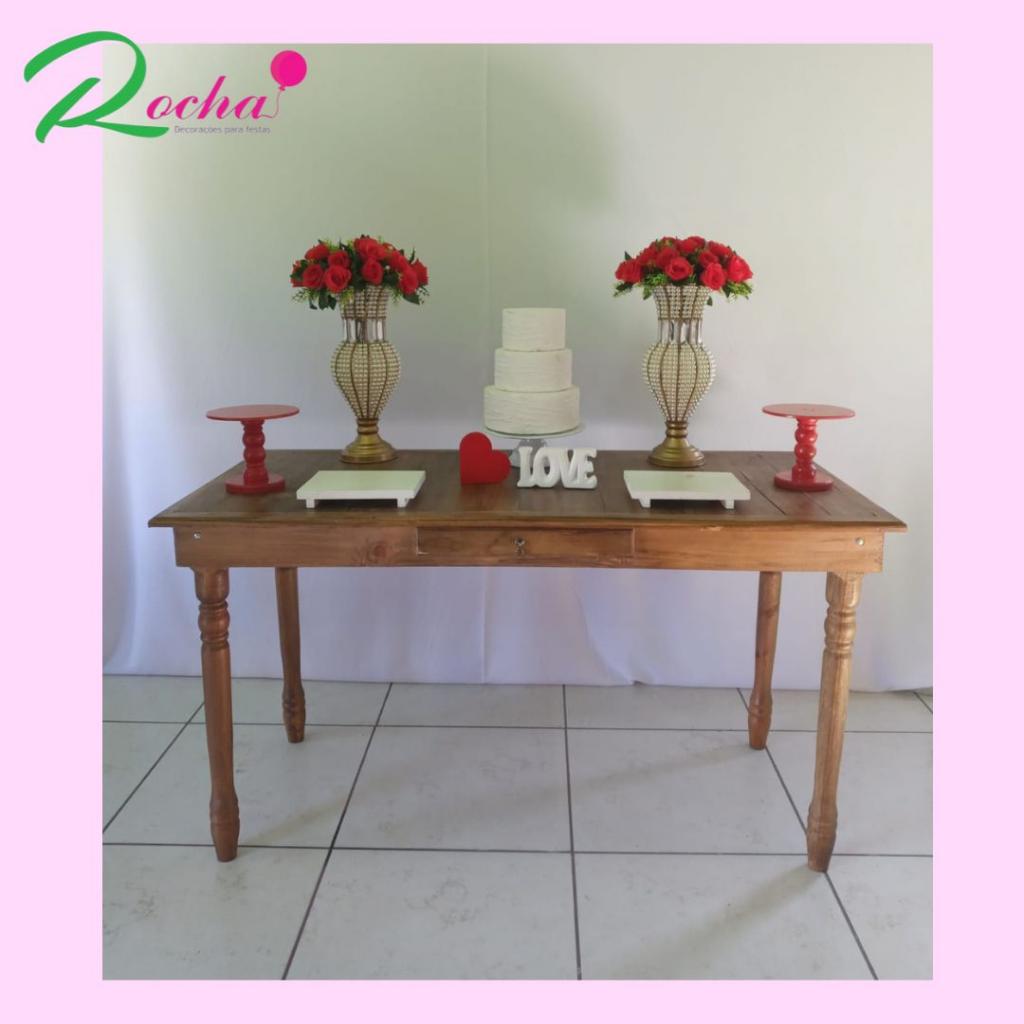 Casamento Vermelho - Rocha Decorações