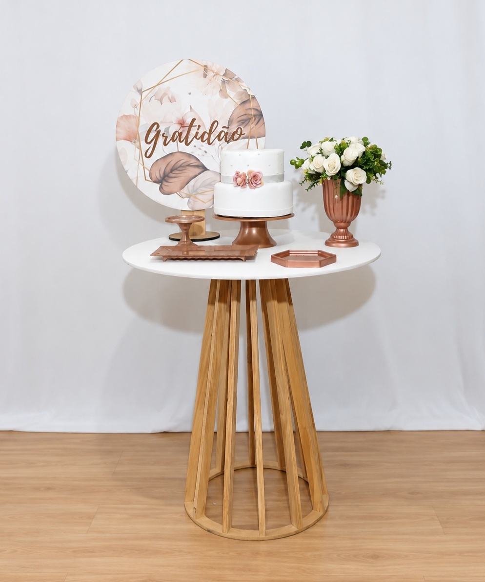Gratidão Kit Festa Na Mesa K-7757 - Rocha Decorações Pegue e Monte Itatiba