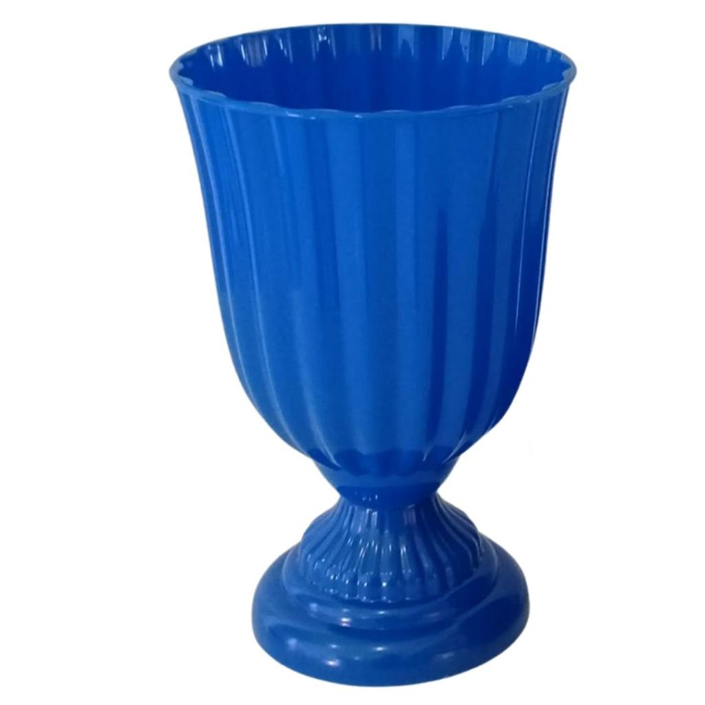 Vaso Acrilico Azul Escuro P - Rocha Decorações