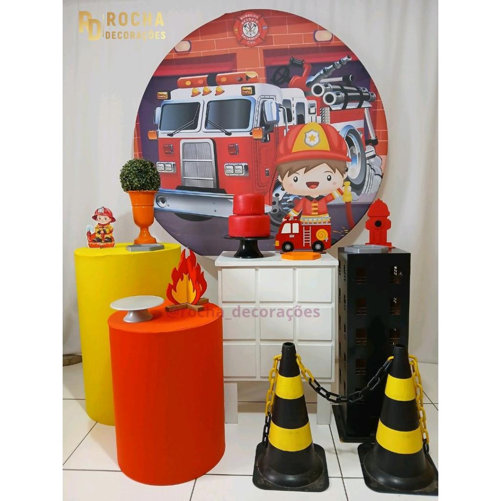 Bombeiro Kit Plus Com Adicional - Rocha Decorações