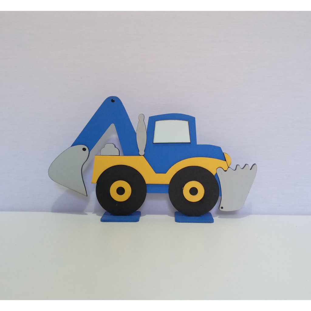 Trator Display Mdf - Rocha Decorações