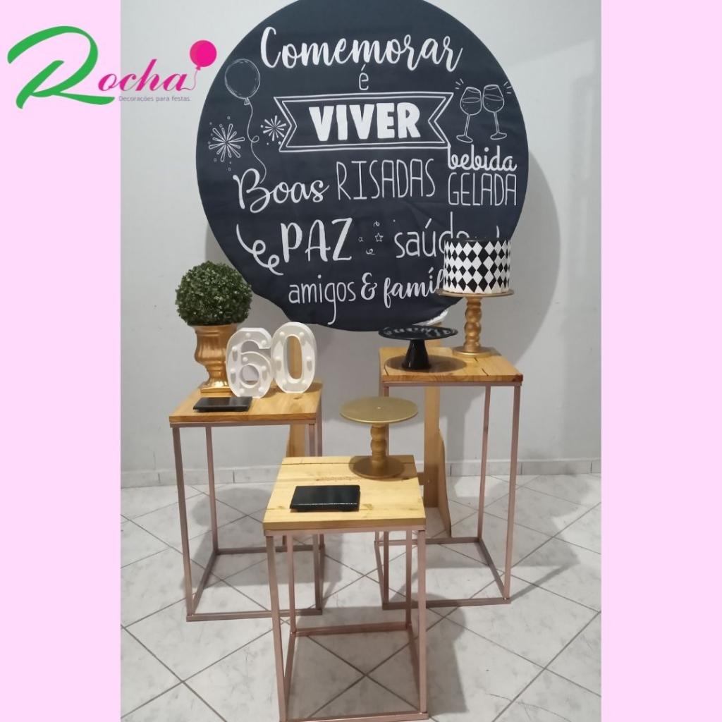 Comemorar É Viver Kit Premium - Rocha Decorações
