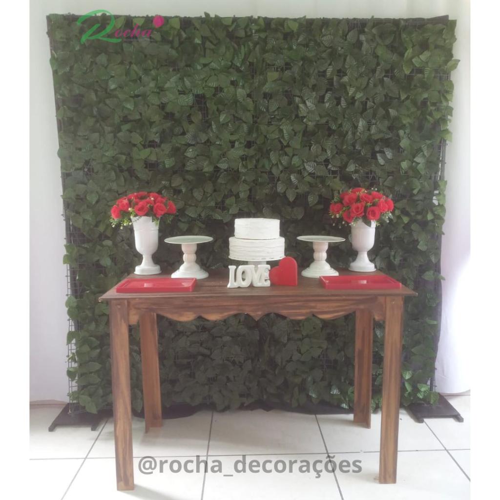 Vermelho E Branco - Rocha Decorações