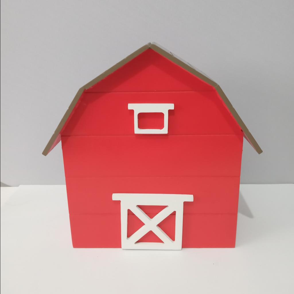 Celeiro 3D Fazendinha - Rocha Decorações