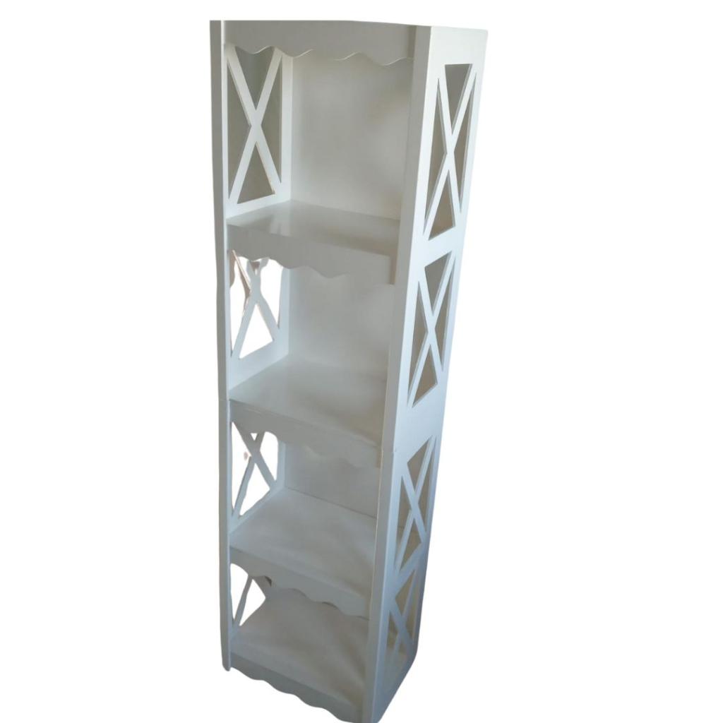 Estante Para Lembrancinhas Branca - Branco - Rocha Decorações