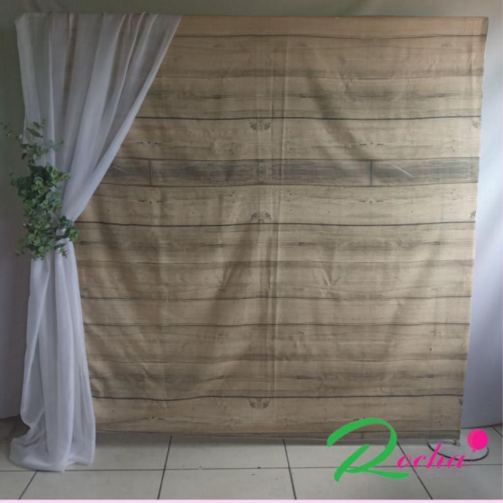 Composição Rustica Clean Para Cenario E Área de Fotos Kit41316 - Rocha Decorações
