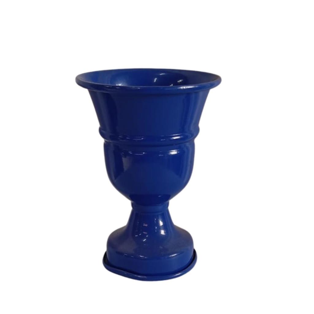 Vaso Imperial Azul Escuro P - Rocha Decorações