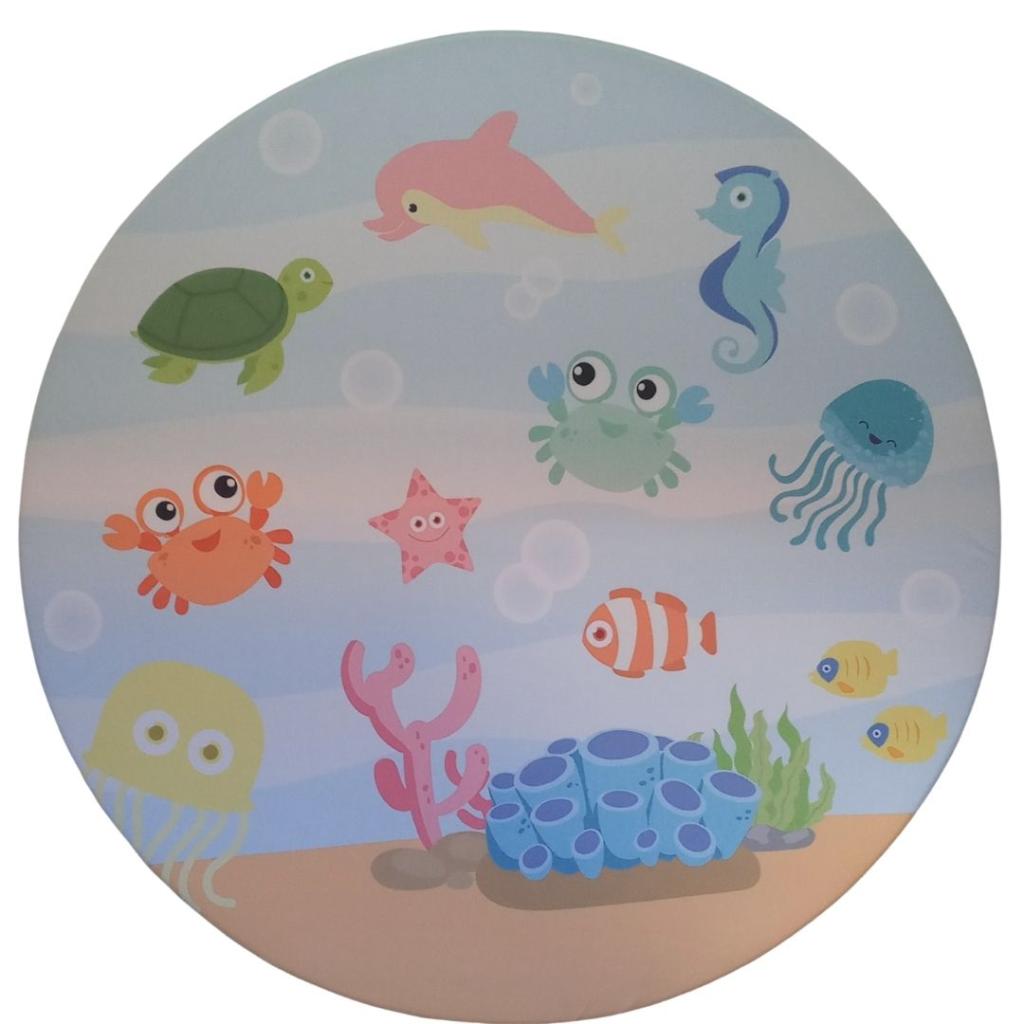 Capa Para Painel Fundo Do Mar 1,20M - Rocha Decorações