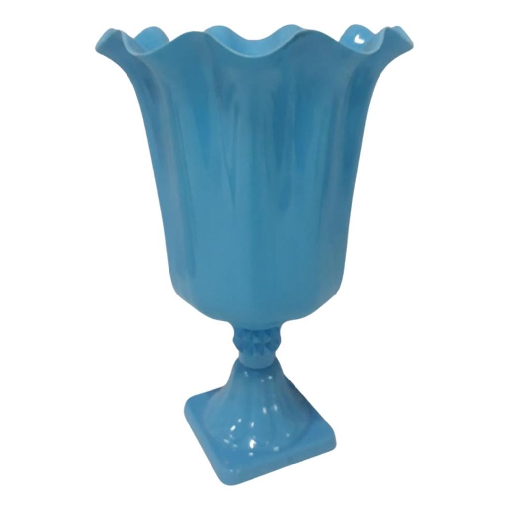 Vaso Azul Claro G - Rocha Decorações