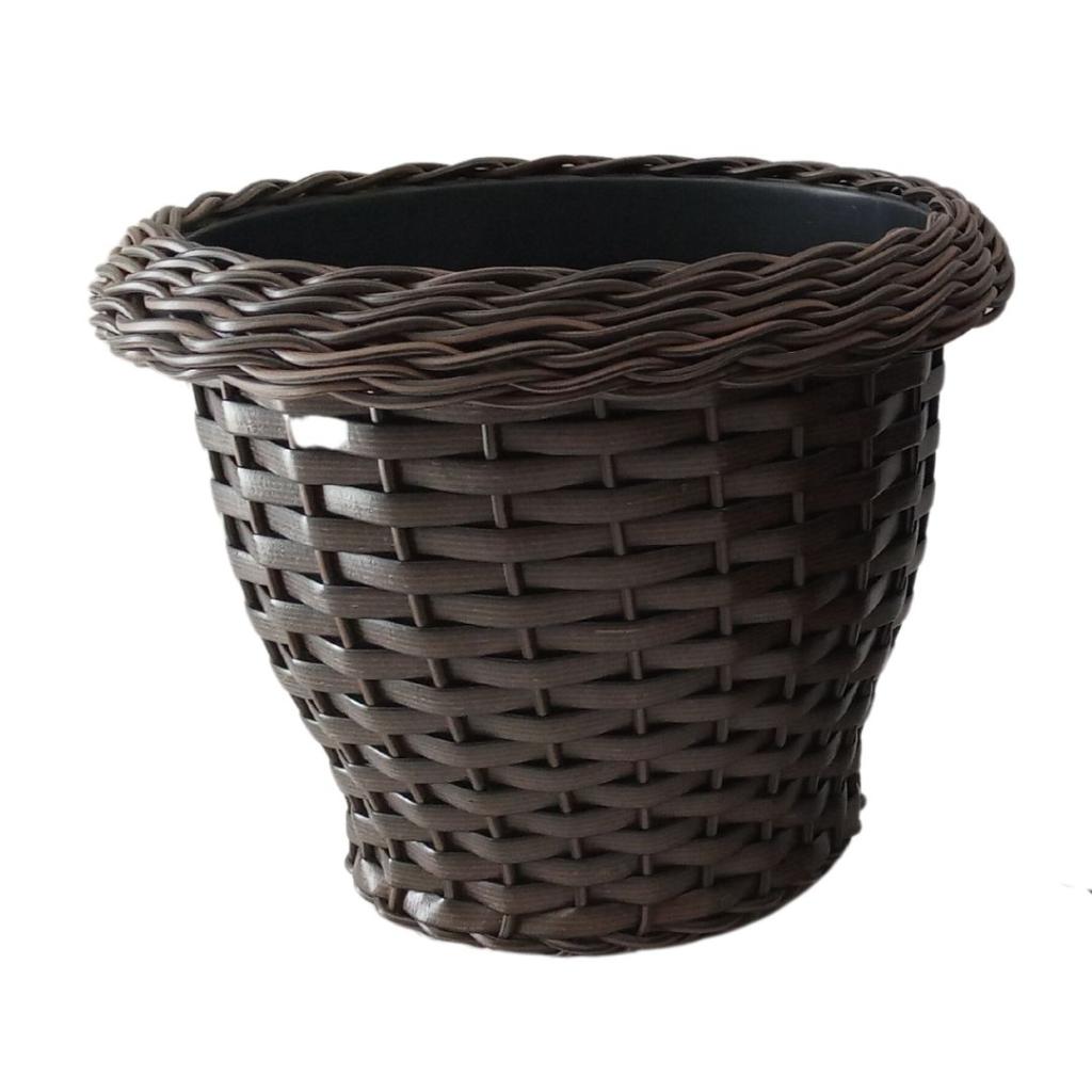 Cachepot Rustico Trançado Grande - Rocha Decorações