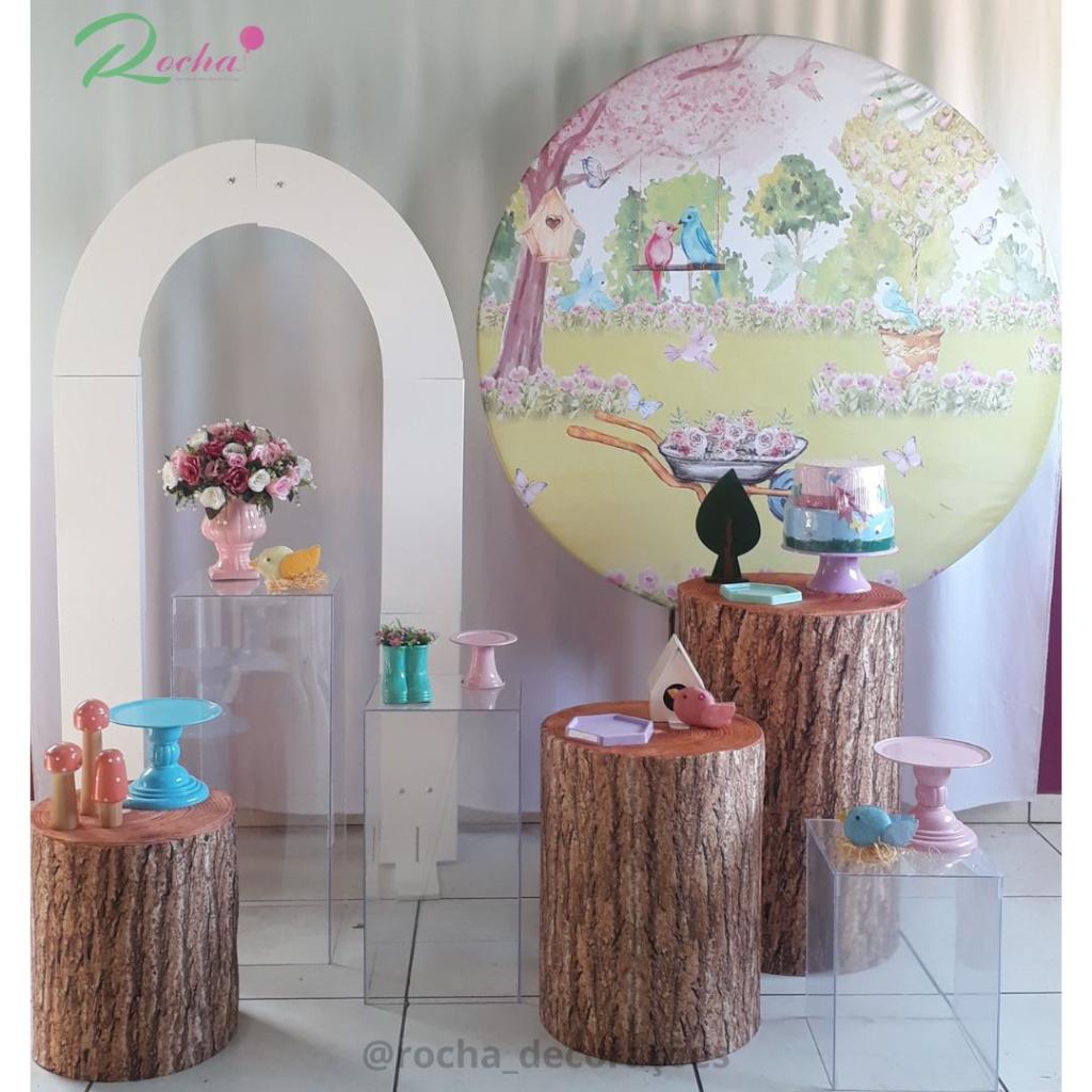 Jardim Com Cubos Composição - Rocha Decorações